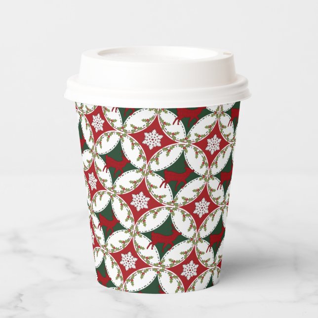 Vasos De Papel Círculos de reno-1-CUPS DE PAPEL (Anverso)