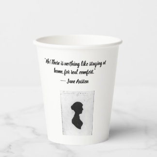 Vasos De Papel Cita de Mug con Jane Austen