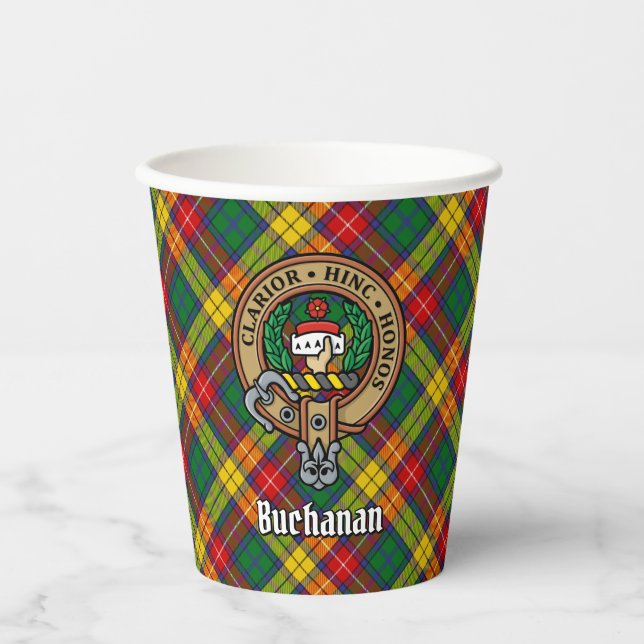 Vasos De Papel Clan Buchanan Escudo Cups de papel (Anverso)