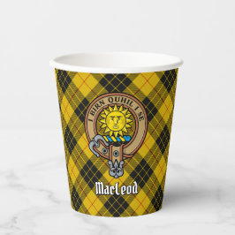 Vasos De Papel Clan MacLeod de Lewis Escudo