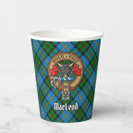 Vasos De Papel Clan MacLeod Escudo Cups de papel