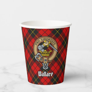 Vasos De Papel Clan Wallace Escudo Cuadros de papel