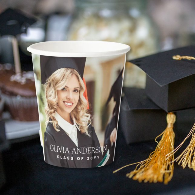 Vasos De Papel Clase de Graduación de Foto de 2025 (Subido por el creador)
