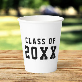 Vasos De Papel Clase de Graduación de Variedad de color Personali