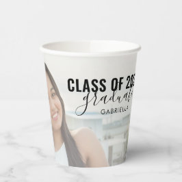 Vasos De Papel Clase de la foto del partido de graduación de 2025