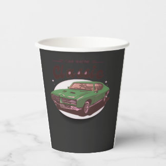 Vasos De Papel Classic Car Show 