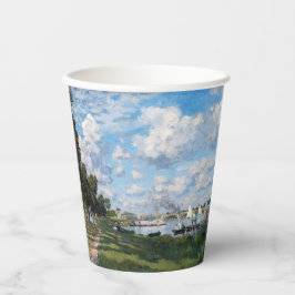 Vasos De Papel Claude Monet - La cuenca de Argenteuil
