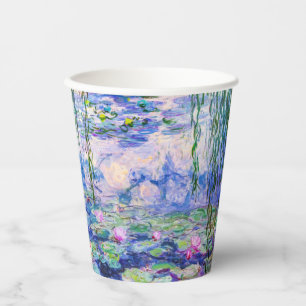 Vasos De Papel Claude Monet - Lilies de agua / Nympheas 1919