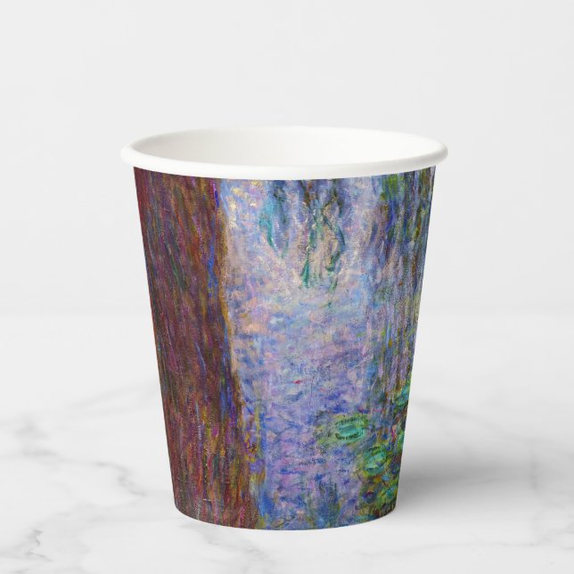 Vasos De Papel Claude Monet - Water Lilies (Anverso)