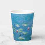 Vasos De Papel Claude Monet - Water Lilies 1906<br><div class="desc">Lilies de agua (Nympheas) - Claude Monet,  Petróleo en lienzo,  1906</div>
