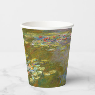 Vasos De Papel Claude Monet - Water Lily Pond 1917
