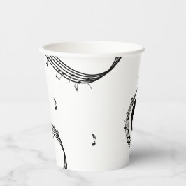 Vasos De Papel Climactic G Clef