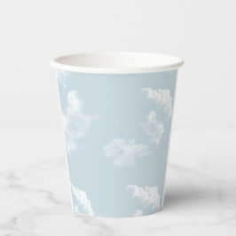 Vasos De Papel Cloud Nueve Sky: Baby Shower Personalizado disponi