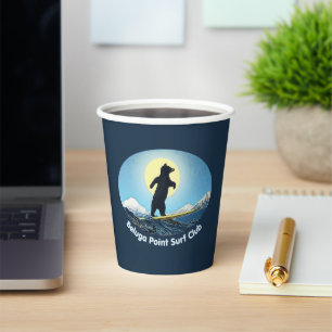 Vasos De Papel Club de Surf Beluga Point