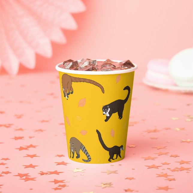 Vasos De Papel Coatis (in situ)