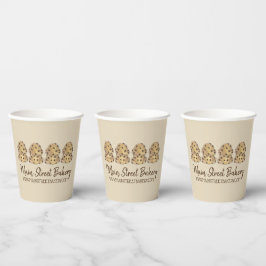Vasos De Papel Cocina de chocolate Dough Bakery pastelero Chef