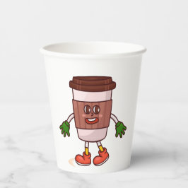 Vasos De Papel Coffee divertido