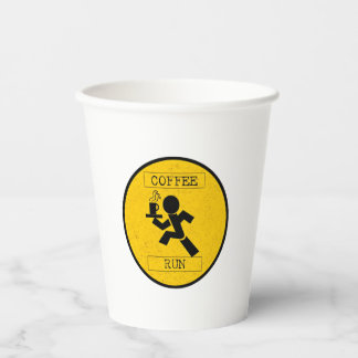 Vasos De Papel Coffee Run