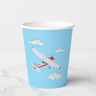 Vasos De Papel ¡Colección de Fiestas de aviones!