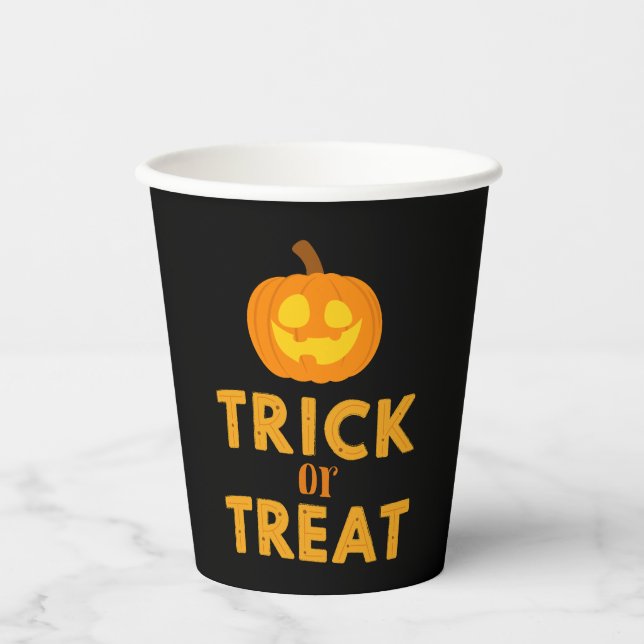 Vasos De Papel ¡Colección de fiestas de Halloween! (Anverso)