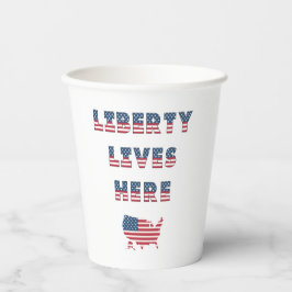 Vasos De Papel ¡Colección de Fiestas de las Elecciones en Estados