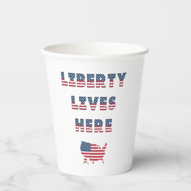 Vasos De Papel ¡Colección de Fiestas de las Elecciones en Estados (Anverso)