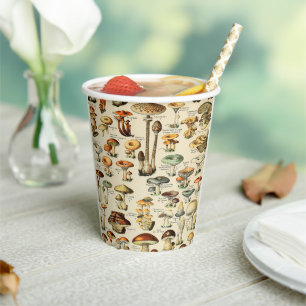 Vasos De Papel Colección de hongos