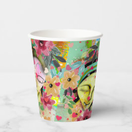 Vasos De Papel Colección de mejores amigos