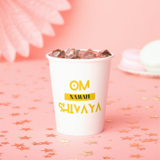 Vasos De Papel Colección divina: Om Namah Shivaya