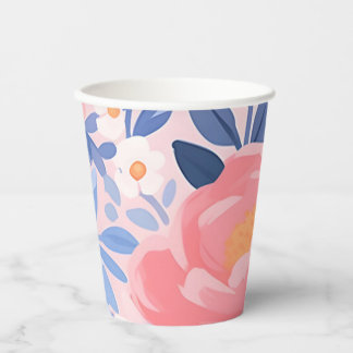 Vasos De Papel Colección Pétalos y picnic - Taza de papel