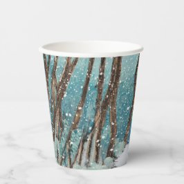 Vasos De Papel Colección Winter Walk