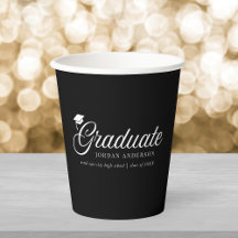 Color de fondo editable del birrete de graduado