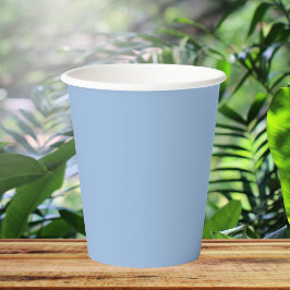 Vasos De Papel Color sólido azul de Carolina