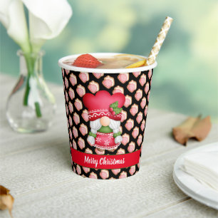 Vasos De Papel Color y texto del Personalizar Gnome House