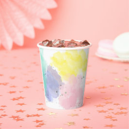 Vasos De Papel Colores adorables con un toque suave  