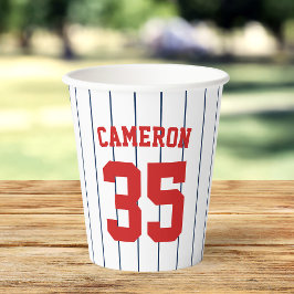 Vasos De Papel Colores totalmente editables Nombre de franjas de 