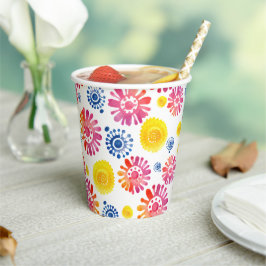 Vasos De Papel Colorida Fiesta Mexicana Baby Shower