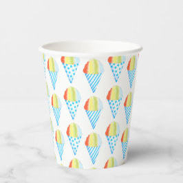 Vasos De Papel Colorido postre de cono frío