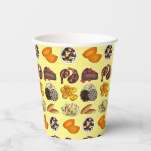 Vasos De Papel Comida jamaiquina Cocina caribeña