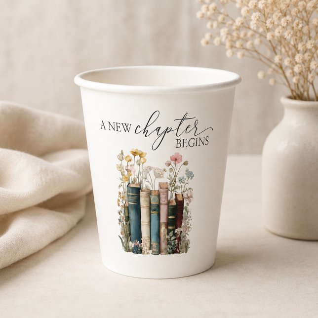 Vasos De Papel Comienza un Nuevo Capítulo: Despedida de Soltera (new chapter begins paper cup)