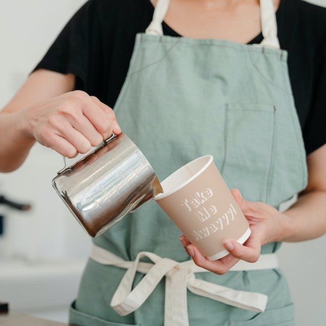 Vasos De Papel Cómprame del negocio de la cafetería (Subido por el creador)