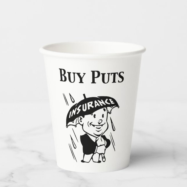 Vasos De Papel Comprar Puts  (Anverso)