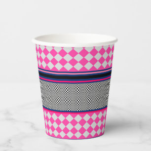 Vasos De Papel Comprobar el diseño de patrones mixtos de bandas K