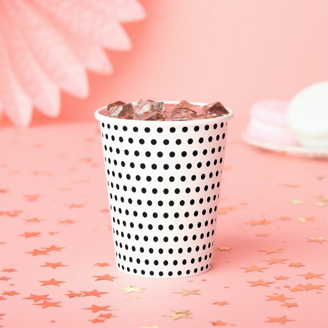 Vasos de papel con corbata (in situ)