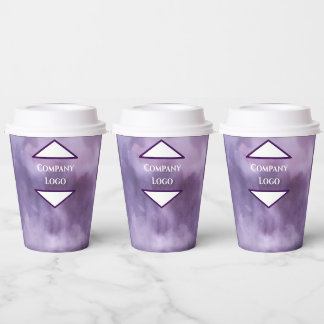Vasos de Papel con Logotipo Personalizado – Opcion