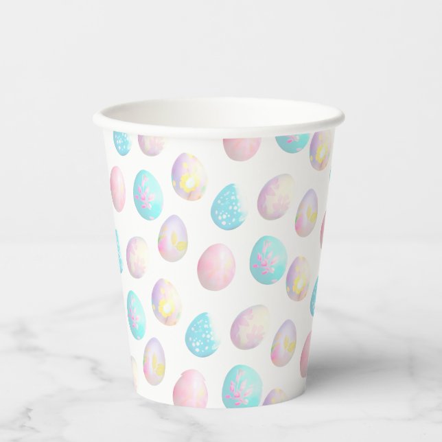 Vasos De Papel Conejo Cute Easter 01 (Anverso)
