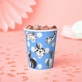 Vasos De Papel Conejos