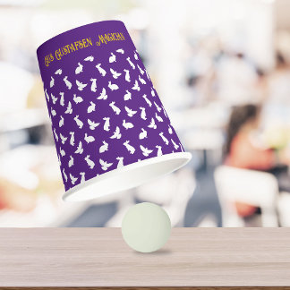 Vasos De Papel Conejos y palomas Cups y bolas de Prop. Magicio