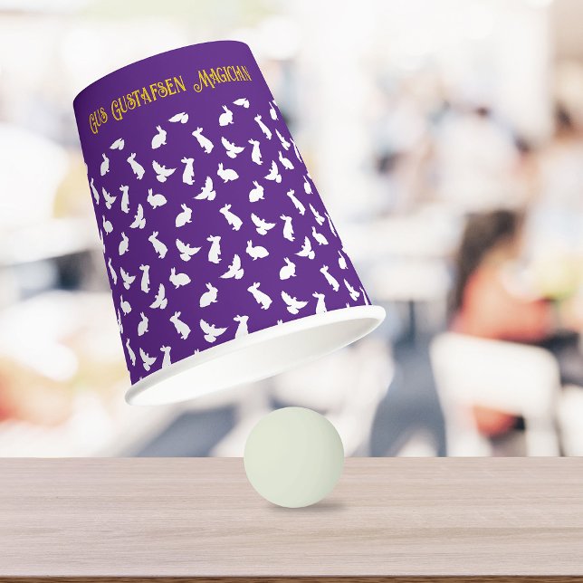 Vasos De Papel Conejos y palomas Cups y bolas de Prop. Magicio (Subido por el creador)