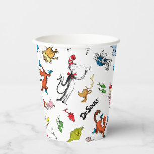 Vasos De Papel Confeti de Personajes de Dr. Seuss   Cumpleaños de